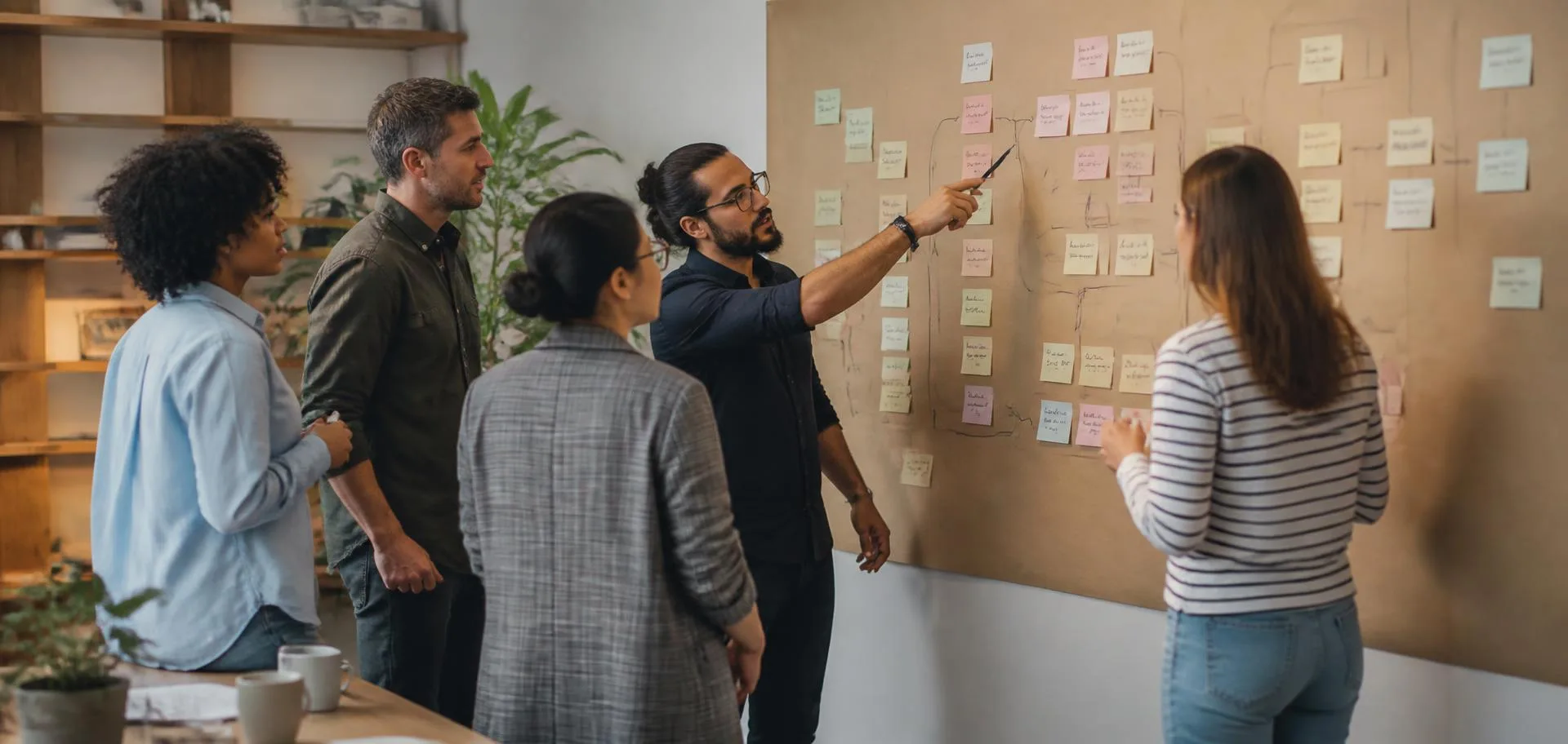 Practice team working through operational workflows and coordination together.